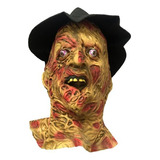 Mascara Terror Halloween Fredy Krueger Sombrero 