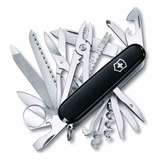 Cortaplumas Victorinox Swiss Champ Suiza 33 Uso 23139 Negra