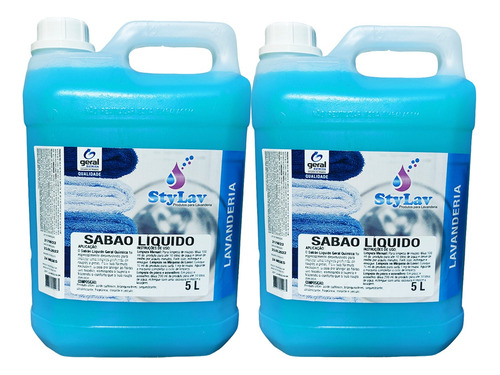 2 Sabão Liquido Para Lavar Roupas, Mais Maciez