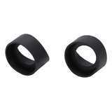 2pcs Microscópios Eyecups De Borracha Profissional Dobrável