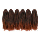 Trenzas De Pelo Rizado Crochet 18inch (6 Packs)