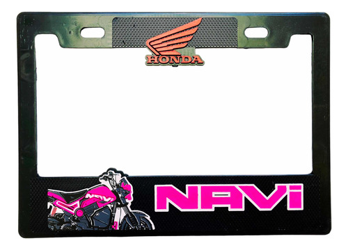 Navi Portaplaca Moto Para Placa Grande