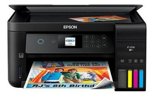 Impresora A Color  Multifunción Epson Ecotank Et-2750 Con Wi