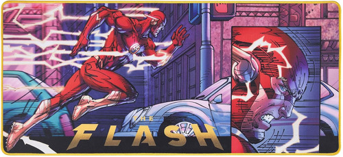 Flash - Alfombrilla De Ratón Antideslizante Xxl 90 Mms X...