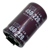 Capacitor Electrolitico 220uf 450v 105°