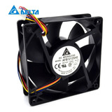Delta Fan Cooler Afb1212she 1.6a 12v 3700rpm 120mm 4-pin Pwm