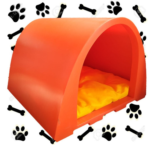 Cucha Casa Térmica Para Perros Medianos Pequeños- Pequeños