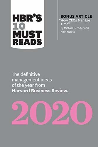 Libro Hbr's 10 Must Reads 2020: The Definitive Management