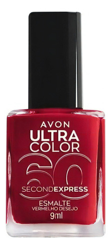 Avon Ultra Color 60s Esmaltes Vermelhos 9ml Cor Desejo