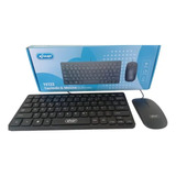 Kit Teclado E Mouse Com Fio Usb Ultrafino Para Computador