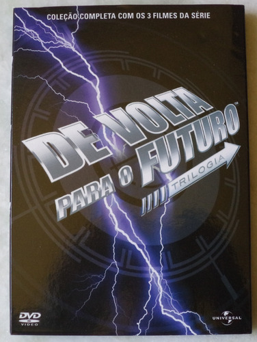Dvd Box Original De Volta Para O Futuro Trilogia * * *