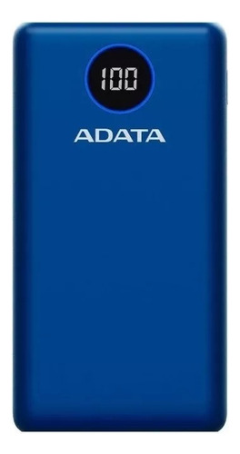 Adata Power Bank Cargador Portatil Celular P20000qcd Colores