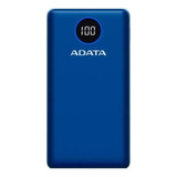 Adata Power Bank Cargador Portatil Celular P20000qcd Colores