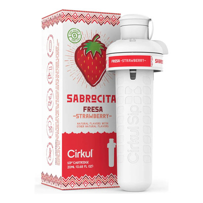 Cirkul Repuesto Para Botella. Capsula, Cartucho De Sabor Color Fresa | MercadoLibre