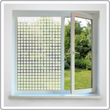 Película Decorativa Para Ventana Cuadro Blanco 4x4