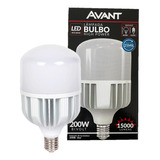 Lampada Bulbo 200w E40 Branco Frio 6500k Alta Potencia