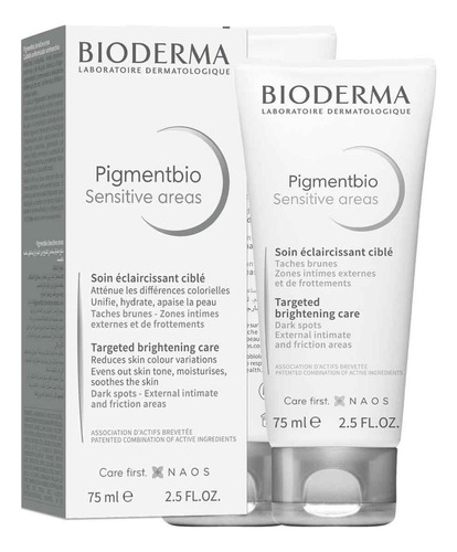 Bioderma Pigmentbio Sensitive Areas 75ml Momento De Aplicación Noche Tipo De Piel Todo Tipo De Piel