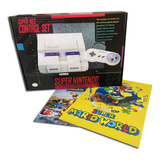 Caixa Para O Super Nintendo + Poster Super Mario World E Dk3