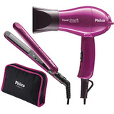 Kit Travel Shine Rosa Philco Bivolt