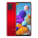 Galaxy A21s 128gb Rojo - Reacondicionado