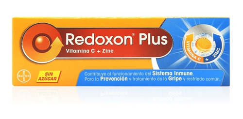 Vitamina C Efervescente Redoxon Plus, 10 Tabletas