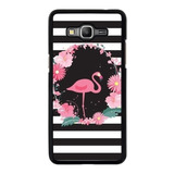 Funda Para Samsung Galaxy Flamingo Rosa Tumblr Mujer 