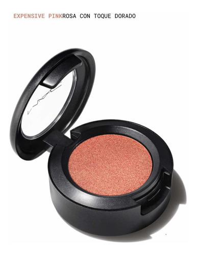 Mac Sombra De Ojos Expensive Pink / Color De La Sombra Rosa Con Toque Dorado