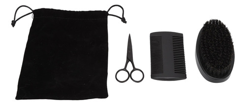 Kit De Cuidado De Barba Para Hombre, Set De Corte Y Peine