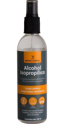 Alcohol Isopropilico Perfect Choice 250 Ml Essential Cn-2955