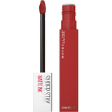 Labial Matte Super Stay Matte Maybelline Larga Duración Acabado Mate Color Hustler