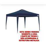 Lona Ou Cobertura Original Pra Gazebo X Flex Mor 3 X 3  Azul