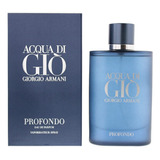 Perfume Giorgio Armani Acqua Di Gio Profondo Edp 125ml Para