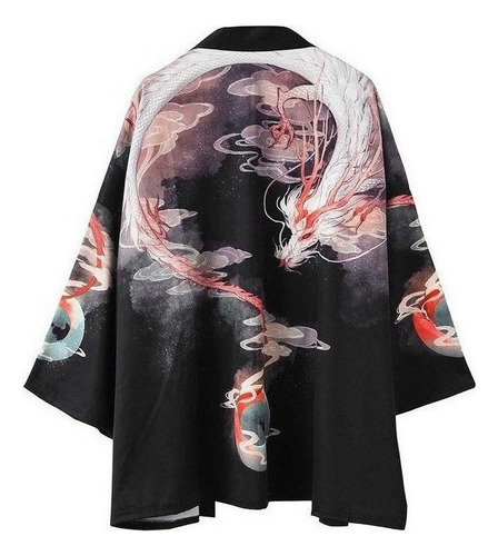 Chaquetas Kimono De Media Manga Para Hombre Y Mujer.