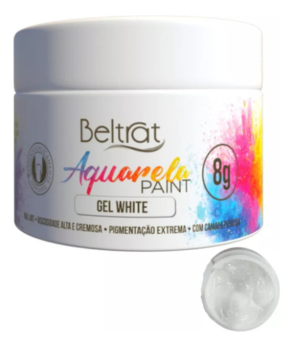 Gel Paint White 8g - Beltrat
