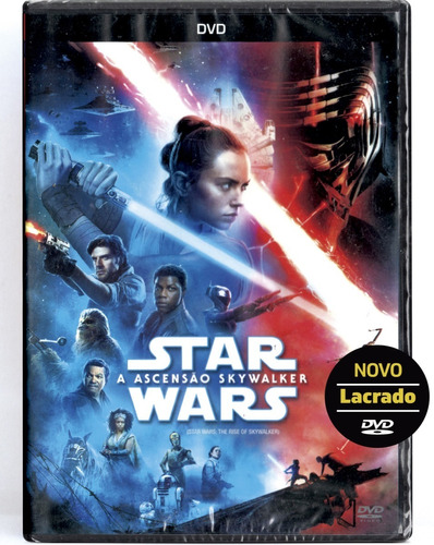 Dvd Star Wars 9 A Ascensão Skywalker - Original Novo Lacrado
