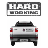 Adesivo Strada Hard Working 2018/19 Emblema Modelo Original