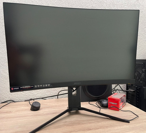 Monitor Curved Gamer 27   Msi 165hz 1ms Color Negro