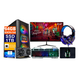 Pc Gamer Ryzen 7 5700x Ssd 1tb 64gb Rtx 3060ti 8gb + Monitor