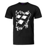 Polera Gamer Teclas Videojuegos A W S D Grafimax