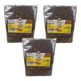 3 Pacotes Pé De Moleque C/ Chocolate Chocopé C/ 10 Un De 60g