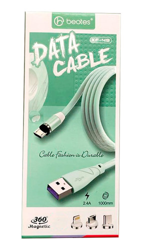 Pack 12 Cables Magneticos 3 En 1 Por Mayor Tipo C Micro Usb