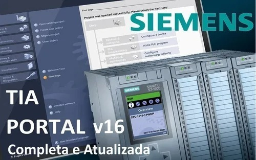 Máquina Virtual Automação Industrial Siemens Tia Portal V16