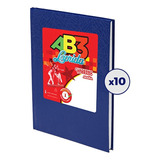 Combo 10 Cuadernos Laprida Ab3.19x23,5 Forradox50 Azul Ray