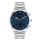 Reloj Para Hombre Calvin Klein Gauge 25200063 Plateado