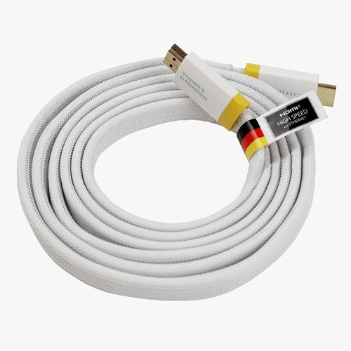 Cable Hdmi Full Hd 4k Blanco Thonet Vander 2 Mts Smart Tv