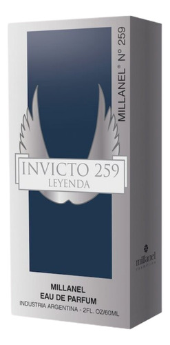 Perfume Millanel  Invicto Leyenda Legend 100ml