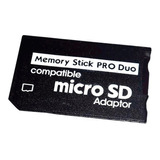 Adaptador Memory Stick Micro Sd A Produo Psp
