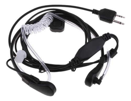 2pin Garganta De Vibração Mic Headset Air Tube Headset