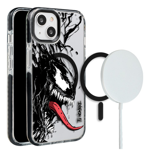 Funda Para iPhone Magsafe Spiderman Venom Personalizada