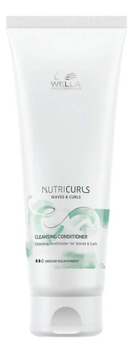 Acondicionador Wella Nutricurls Clean 250 Ml Definición